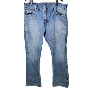 VTG Polo Ralph Lauren Mens Blue Denim Straight Leg Jeans Size 40‎ Vintage